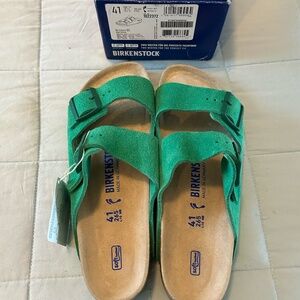 Birkenstock Arizona - BOLD GREEN - 41 Soft Footbed